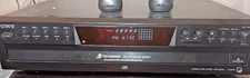 Sony CDP-CE375 5 Disc CD Changer Player W/ Remote Tested Working
