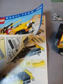 Lego Model Team 5510 Off Road 4X4 Jeep 100% Complete Instructions Some Stickers