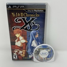 Ys I & II Chronicles CIB (Sony PSP, 2011) Tested And Working! See Proof! Clean!
