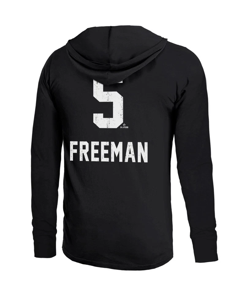 Majestic Threads World Series Freddie Freeman Lightweight Hoodie XL (runs small) - Image 2 of 4