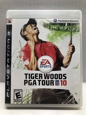 Tiger Woods PGA Tour 10 (Sony PlayStation 3, 2009) Complete Tested Working 