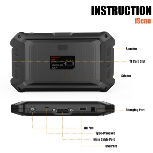 OBDSTAR ISCAN for HARLEY DAVIDSON Motorcycle Diagnostic Scanner K-ey Progarmming - Afbeelding 11 van 11