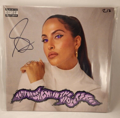Snoh Aalegra Signed Temporary Highs in the Violet Skies Vinyl Purple # /1000