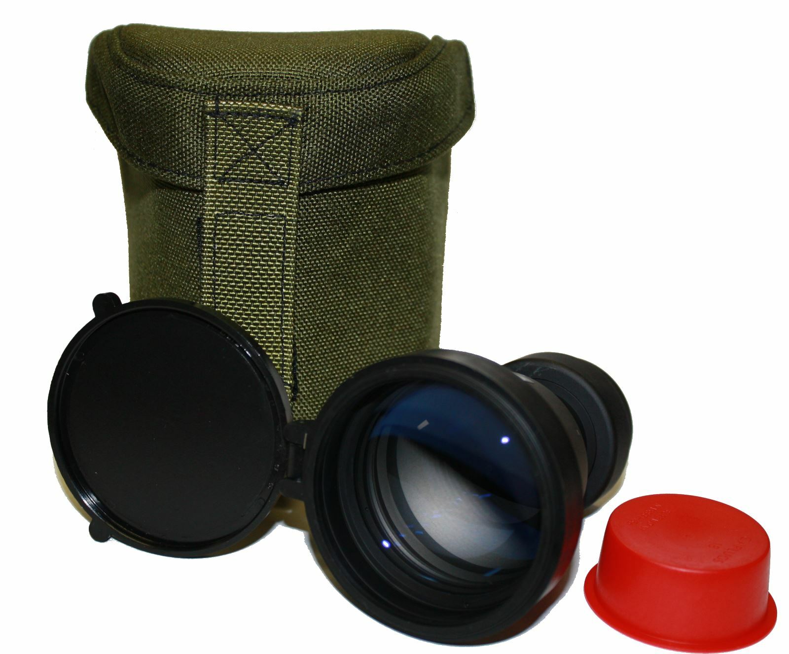 ITT Night Vision OD Green Protective Lens Pouch for 3X 5X Magnifier Lens Case