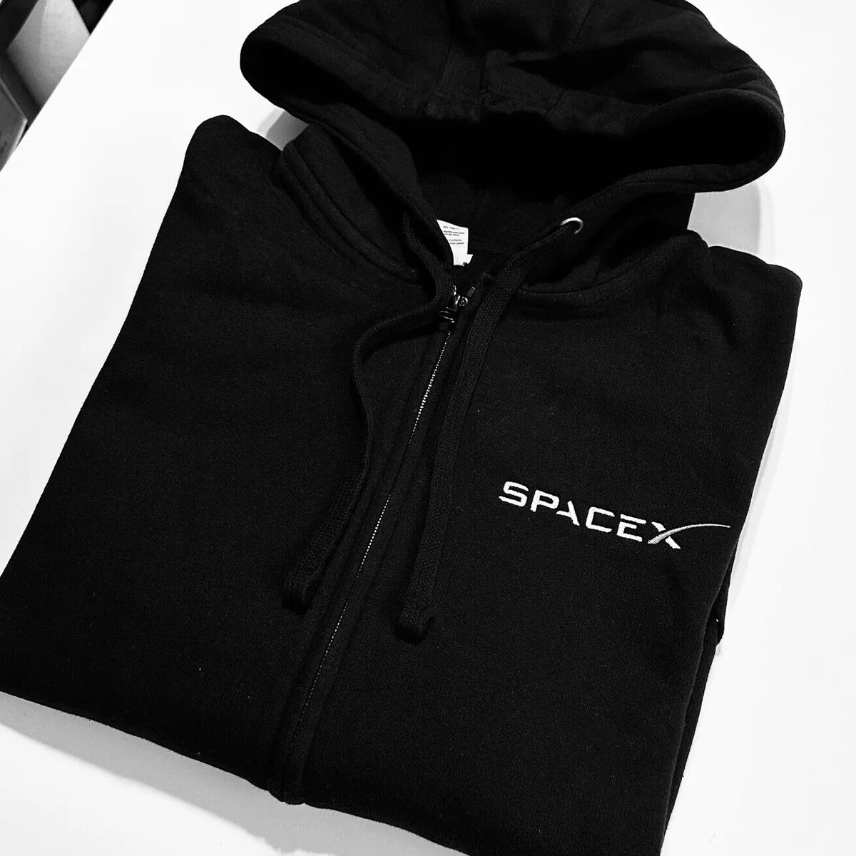 Spacex zip up hoodie sales