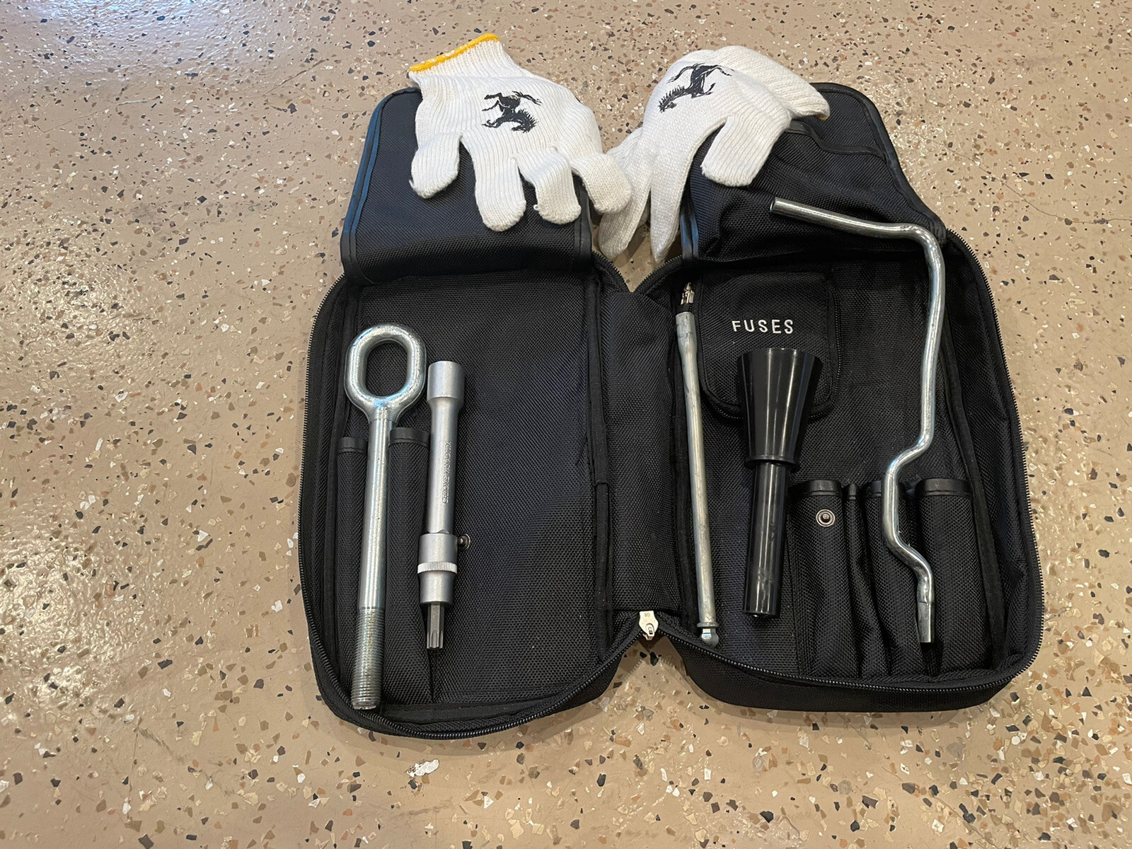 OEM Ferrari 488 GTB Complete Tool Kit Set With Black Bag, Genuine, Never Used