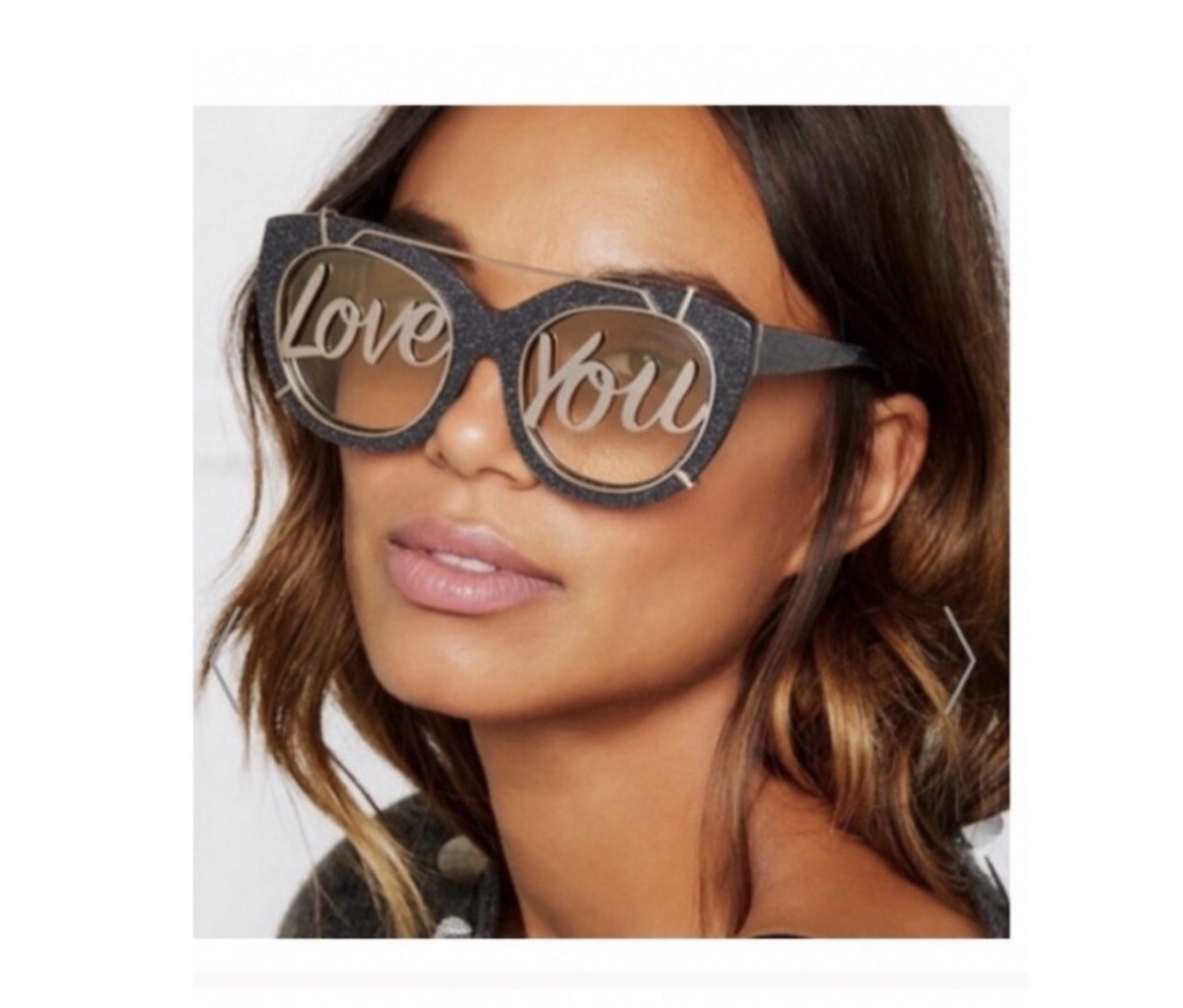 Alice + Olivia Walker “Love You” Sunglasses. Brand New. Retail