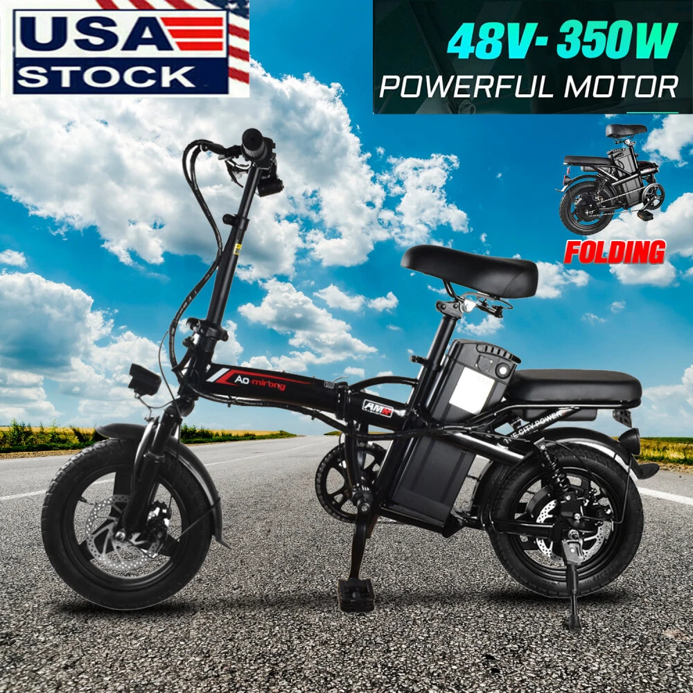 Weton 350W Electric Bike for Sale Adults 14and#034; Commuter Ebike Electric Bicycle New eBay