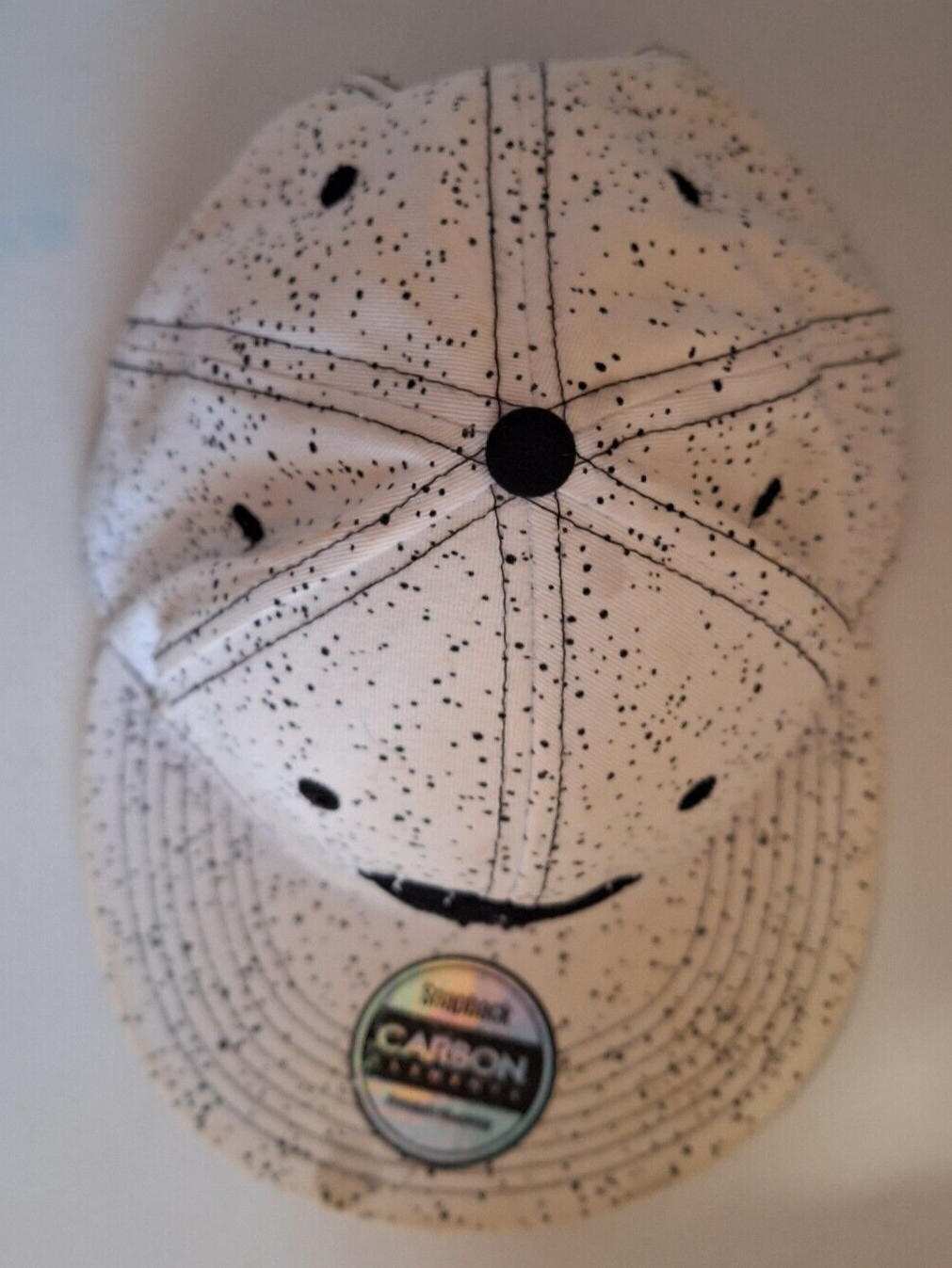 Baseball Cap Hat Carbon Elements Black Dripping D… - image 7