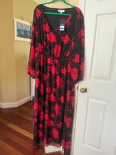 Nine West Woman's Long Sleeve Dress Size XL    NEW WITH TAGS