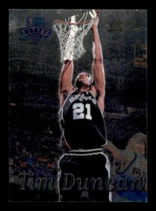 1997-98 Topps Stadium Club Tim Duncan #201 San Antonio Spurs
