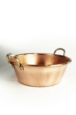 CopperGarden Bassine  à confiture 36 cm | Marmite en cuivre massif