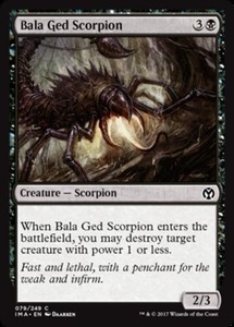 Bala Ged Scorpion x4 - Iconic Masters - NM-Mint, English - Iconic Masters