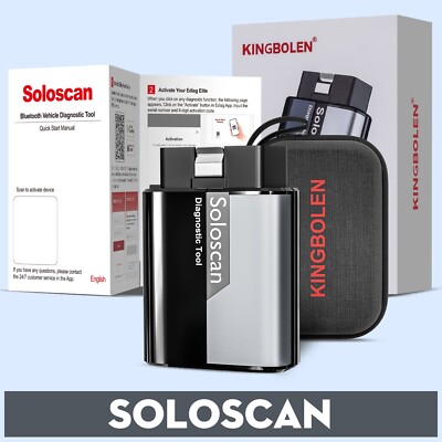 Kingbolen Soloscan For Mercedes-Benz OBD2 Car Diagnostic Tool ECU Key Coding