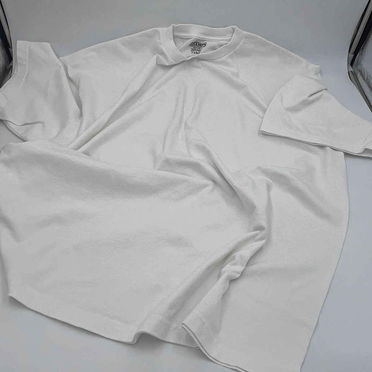 Champs Sportswear Blank White T-Shirt - XXXXL Tee - Mens SIZE 4XL