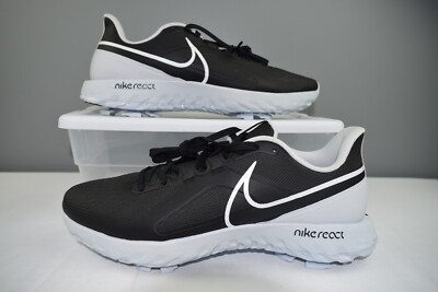 Nike React Infinity Pro Men's Golf Shoes 'Black White' CT6620-004