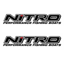 NITRO Boats Vinyl Decal Watercraft Vehicle Graphic Decal Stickers - ANY SIZE