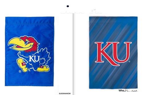 Wincraft NCAA Kansas Jayhawks Deluxe Flag - 3x5 Feet, Officially Licensed College Team Flag - View #6