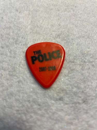 Andy Summers - The Police 2007/2008 tour issue guitar pick picks - No lot - Afbeelding 1 van 2