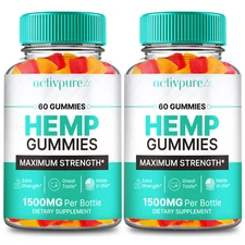 (2 Pack) Activ Pure Gummies, ActivPure Natural Health & Wellness Support Gummy 