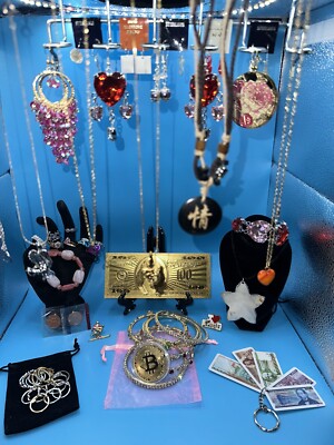 ~HUGE Mix~Collectibles& JEWELRY-Rings GOLD Note-Coins GEMSTONES Bracelets~N~More