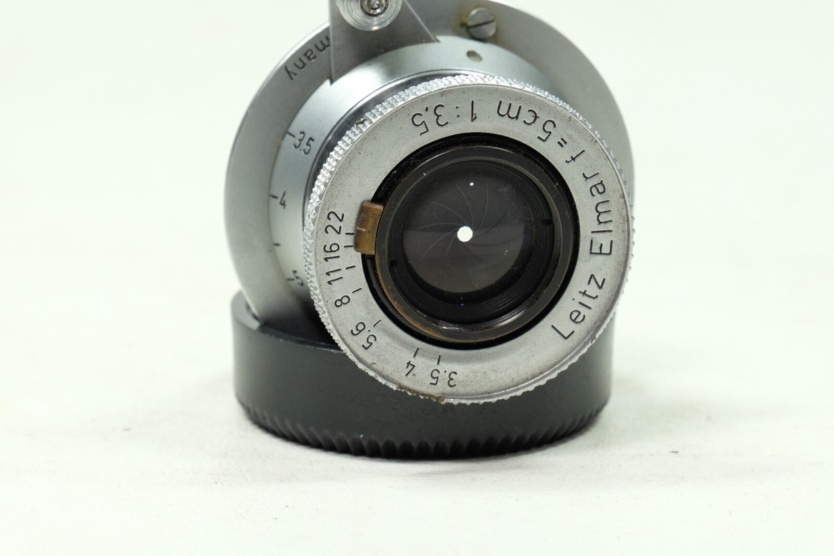 Leica Elmar 5cm Leica Red Scale Lens LTM M39 Screwmount