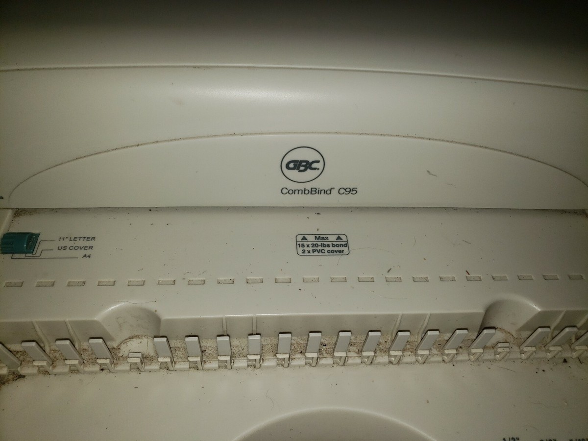 GBC CombBind C95 Paper Binding Machine | eBay