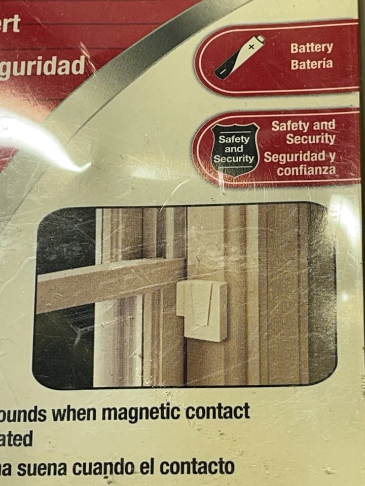 Utilitech Wireless Window / Door Security Alert  NOS - Image 2 of 4