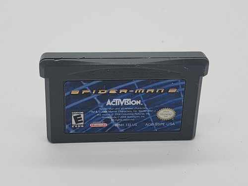 Gameboy Advance Spider-Man 2 Authentic GBA Tested & Working