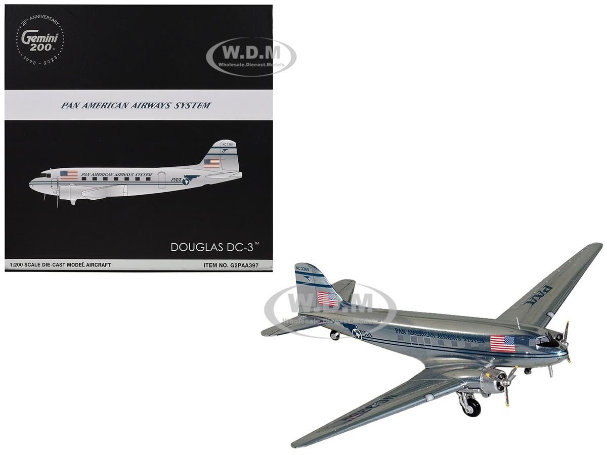 1/200 Gemini パンナム Pan Am DC-3 DOUGLAS DC-3 AIRCRAFT 