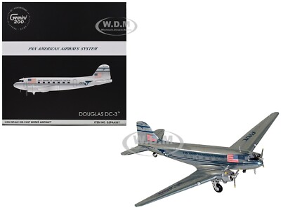 ✨希少 ジェミニ 100周年記念 KLM ダグラス DC-3 1:200 モデル DOUGLAS DC-3 AIRCRAFT 