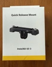 BRAND NEW Insta360 Go 3 Go3S Quick Release Mount CINSBBKF