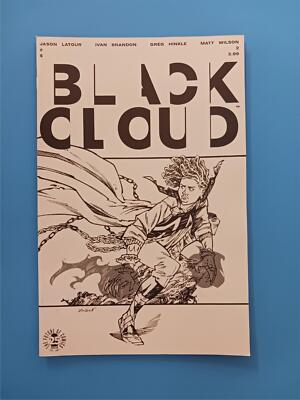 SPAWN 25th Ann B&W VARIANT Cover~ BLACK CLOUD # 2 Comic  IMAGE 2017 NM