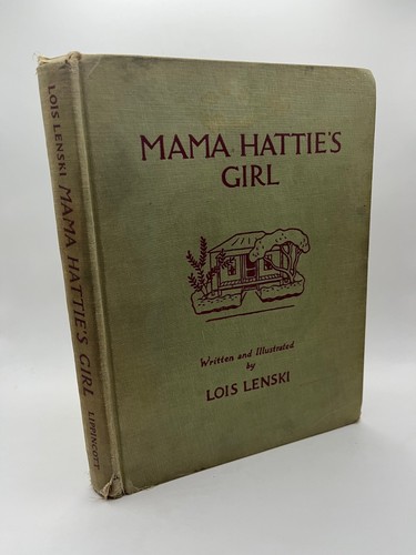 MAMA HATTIE'S GIRL by Lois Lenski - 1953, 1st Edition - African American girl - Picture 2 of 18