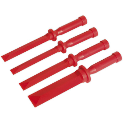 4 Stück Composite Scraper Tool Set - Trim & Badge Removal Tool - Anti-Scratch PP