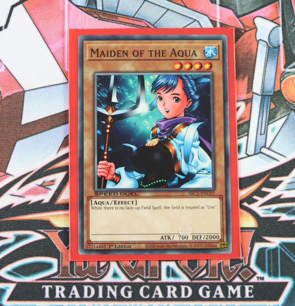YuGiOh Maiden of the Aqua SBC1-ENC07 1st Edition Common | eBay
