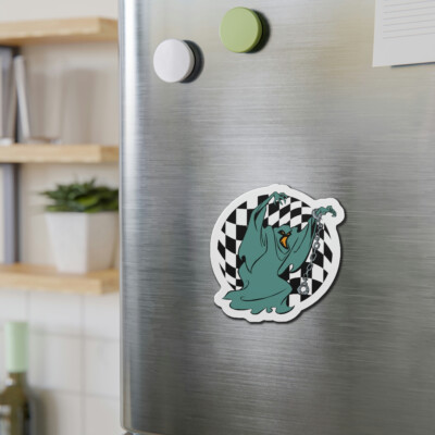 Scooby Doo Chain Ghost Magnet, Scooby Doo Villain Magnet, Gift