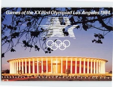 Postcard The Forum Games of the XXIII Olympiad Los Angeles 1984 California USA