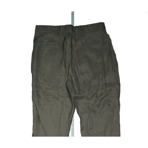 Silvian Heach Damen Stoff Hose Slim comfort Sommer 38 dehnbar Grau Grau dünn NEU - Bild 4 von 7