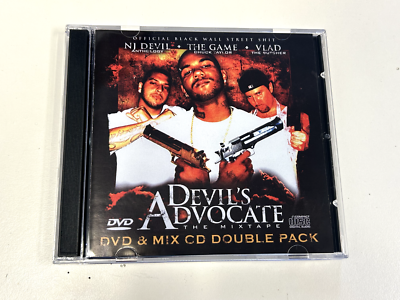 DJ VLAD BLACK WALL STREET NJ DEVIL THE GAME DEVILS ADVOCATE CD DVD