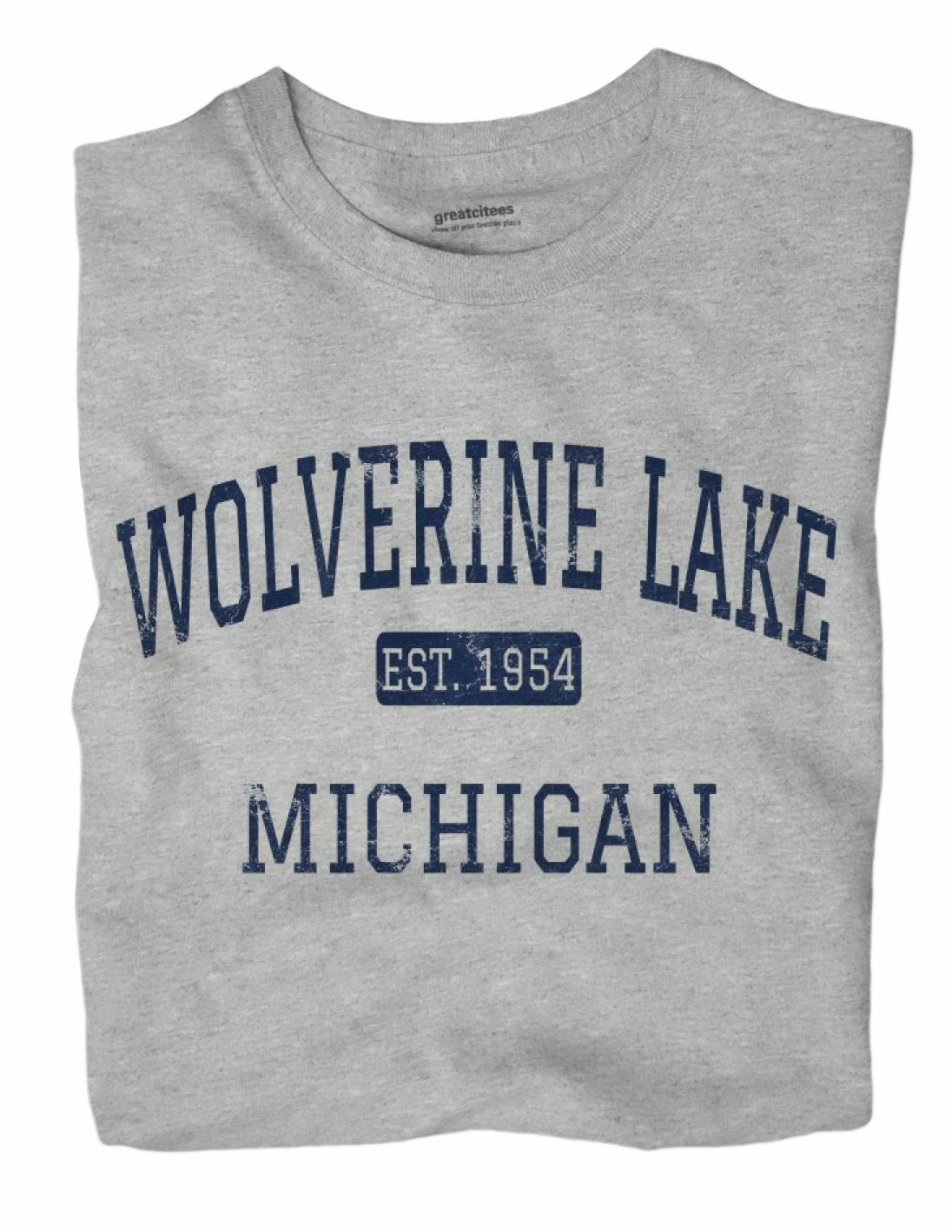 Wolverine Lake Michigan MI T-Shirt EST