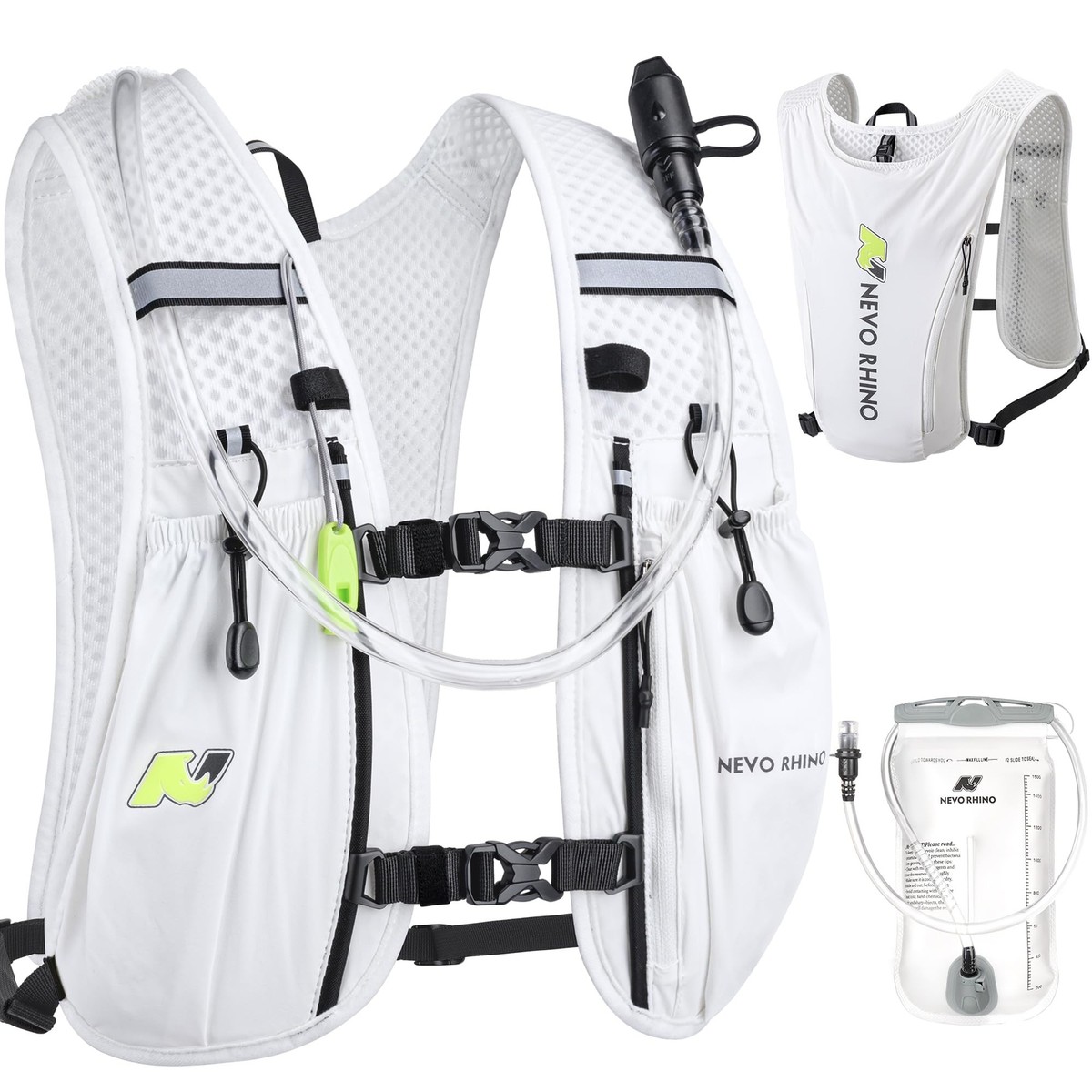 N NEVO RHINO Running Vest,Hydration Vest 5L with Water