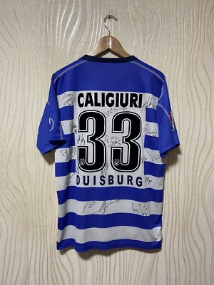 2005-06 ＭＳＶデュースブルグ アウェイ ユニフォーム ドイツ 希少 Ｍ MSV DUISBURG 2005 2006 HOME SHIRT JERSEY UHLSPORT sz XL MEN #33