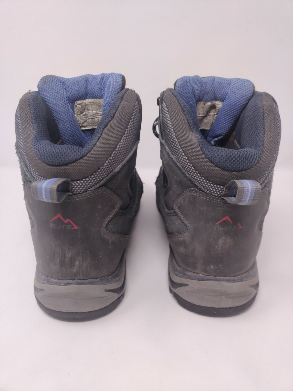 KARRIMOR LEOPARD WTX HIKING WALKING BOOTS BLUE SIZE 7 WOMENS REPAIRED