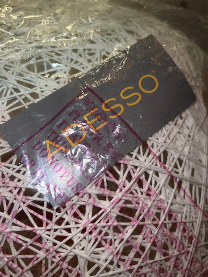 Colgante Adesso Habana 18" 1 Luz Crema Ratán Esfera Ajustable Longitud Colgante Foto 4 de 4