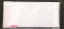 RARE SILVER REED KNITTING MACHINE SET OF PUNCH CARDS 24 STITCH SRP20 RIBBER X10