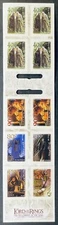 NEW ZEALAND LORD OF THE RINGS FELLOWSHIP OF THE RING STAMPS BOOKLET 2001 MNH