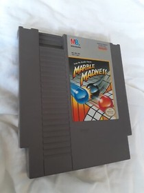 Marble Madness - Nintendo NES Game 
