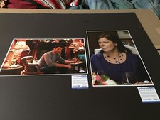 Skylar Astin & Marcia Gay Harden Signed 11x17 Photos-So Help Me Todd-ACOA
