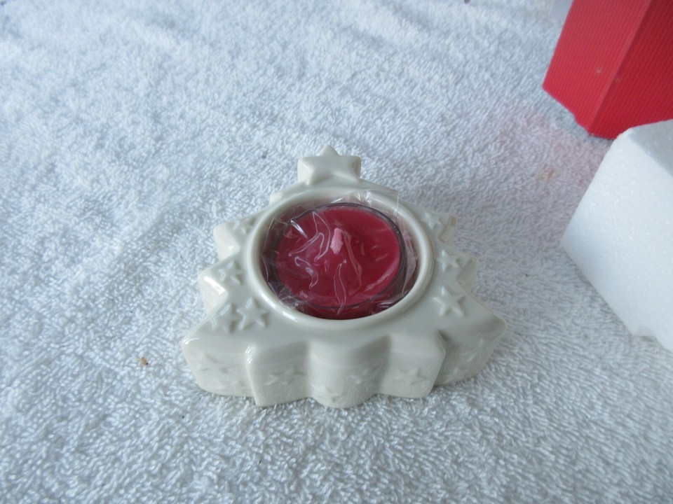 LENOX Yuletide Glowlites CHRISTMAS TREE TEA LIGHT New in Box eBay